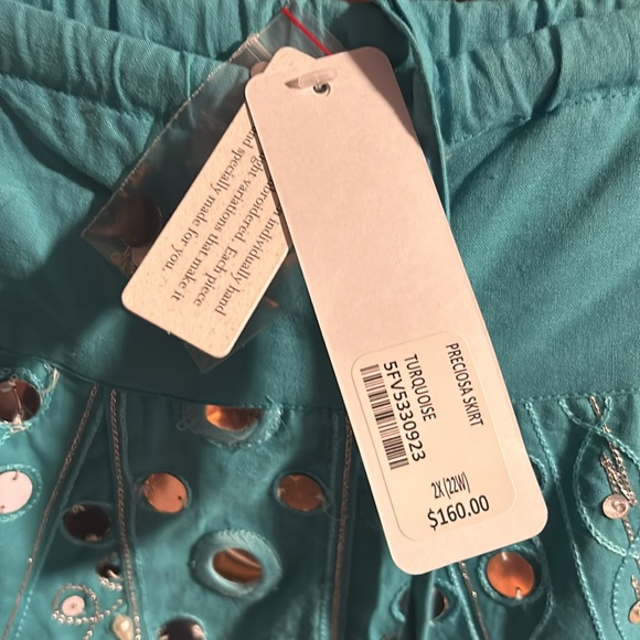 Preciosa Skirt 2X Soft Surroundings Skirt - Picture 6 of 10